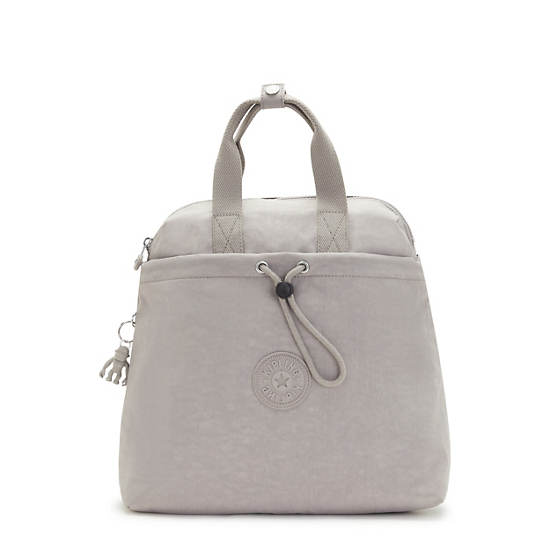 Bolsas De Mano Kipling Goyo Medium Backpack Tote Grises | MX 1269EB